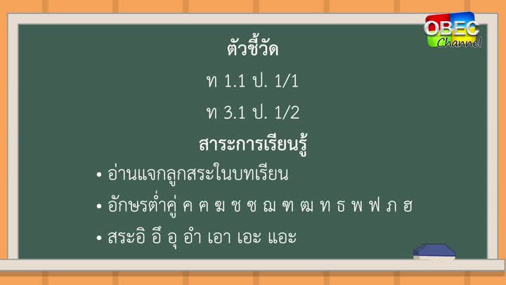 ภาษาไทย ป.๑ ตอน.๔ สวนผักในบ้าน