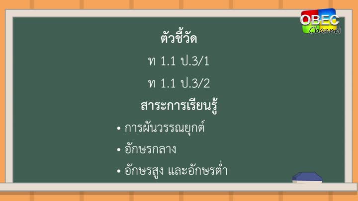 ภาษาไทย ป ๓ ตอน ๓ ความซื่อสัตย์