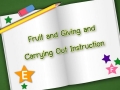 ภาษาต่างประเทศ ป.2 Fruit and Giving and Carrying